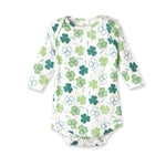 Tesa Babe Shamrock Bamboo Baby Bodysuit | Soft St. Patrick's Day Onesie - 