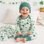 Tesa Babe Shamrock Bamboo Baby Romper – Soft & Eco - Friendly Irish GiftEveretts Place
