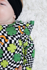 DREAM BIG LITTLE CO SHAMROCKIN' CHECKS DREAM BUBBLE ROMPEREveretts Place