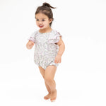 Shannon Floral - V-Neck Bubble - Baby & Toddler Clothing, Child, Pink, One-piece garment, Toddler | Everetts Place