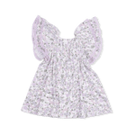 Angel Dear Shannon Floral - V - Neck Dress and Bloomer - 