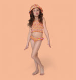 DREAM BIG LITTLE CO SHELLO SUMMER DREAM SMOCKED TANKINI TWO PIECE SWIM SUITEveretts Place