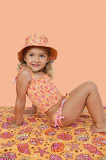 DREAM BIG LITTLE CO SHELLO SUMMER DREAM SMOCKED TANKINI TWO PIECE SWIM SUITEveretts Place