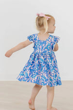 Mila & Rose ® Shimmer & Shine Flutter Sleeve Twirl Dress - 
