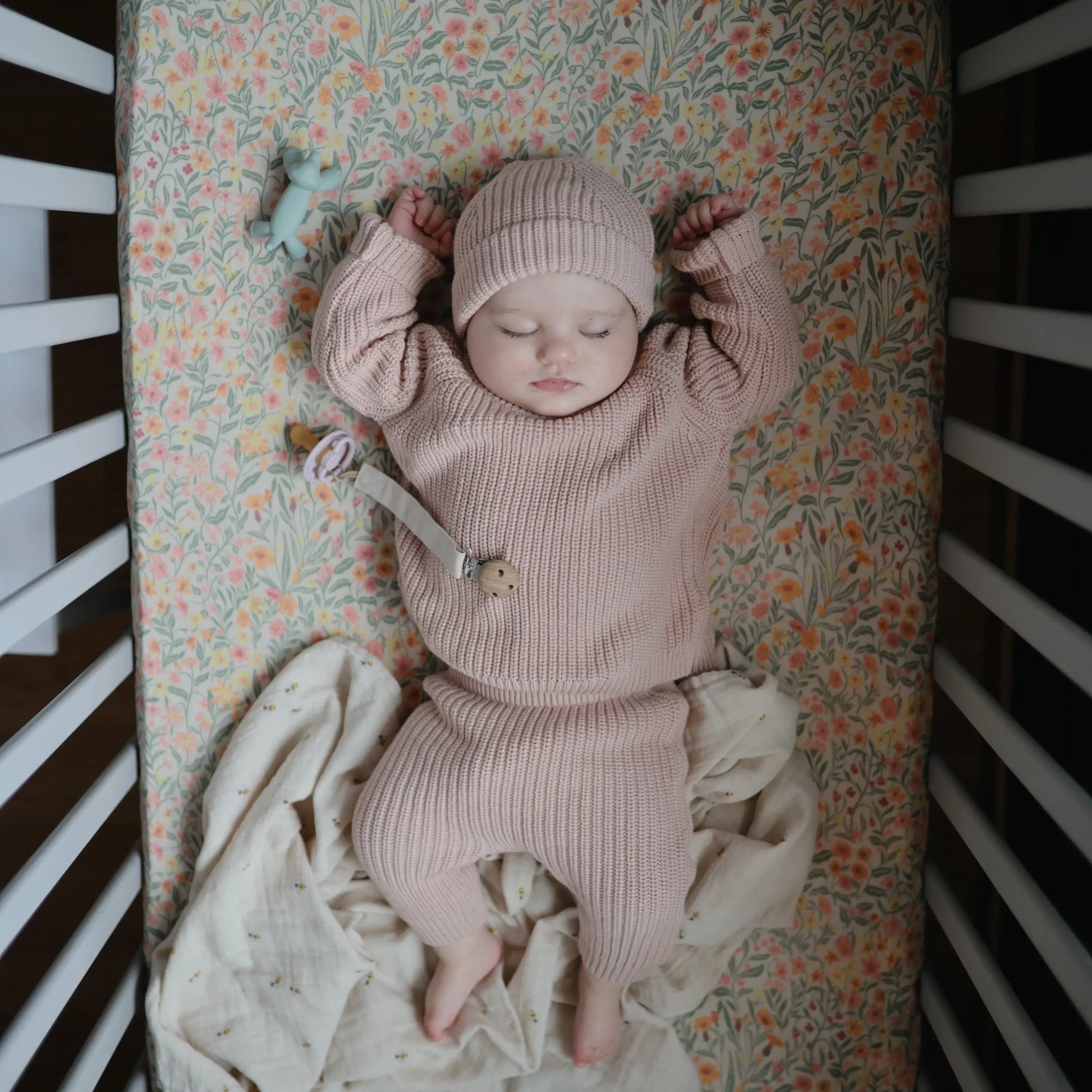 Organic Cotton Chunky Knit Sweater for Baby Mushie