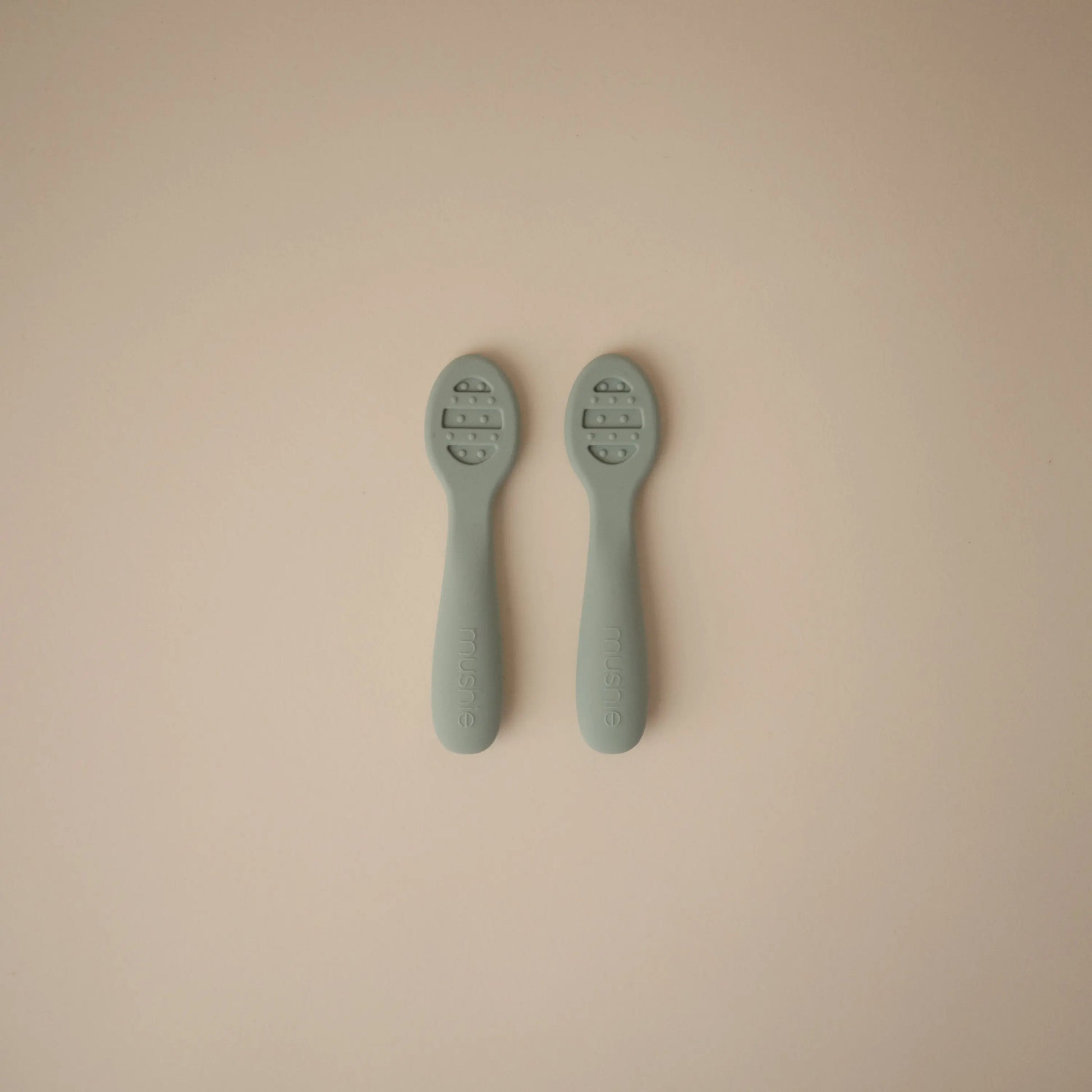 First Feeding Baby Spoons for Smooth Transition to Self Feeding Mushie