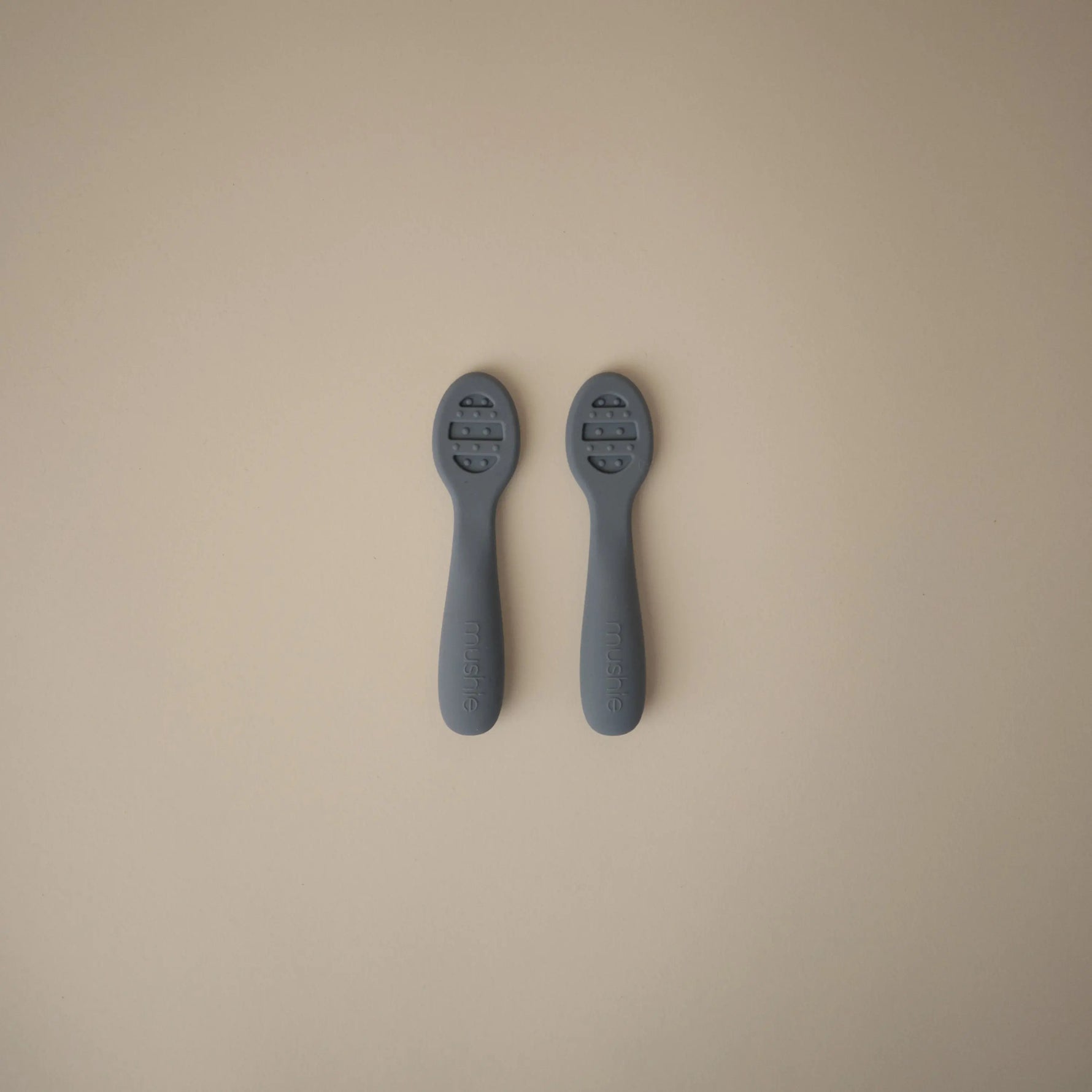 Mushie First Feeding Baby Spoons for Smooth Transition to Self Feeding - Baby & Toddler > Nursing & Feeding silicone tableware