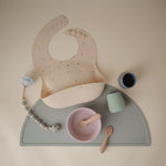 Mushie silicone placemat for baby and toddler feeding