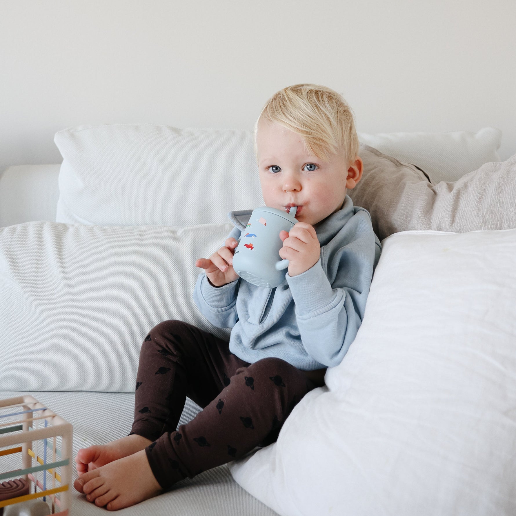 Silicone Training Cup + Straw by Mushie