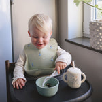 Thoughtful First Solids Dinnerware Cutlery Set by Mushie