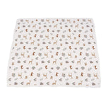 Newcastle Classics Sierra Fox Lavender Cotton Blanket for Cozy Kids Snuggle Time - 