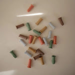 Mushie Silicone Animal Finger Puppets Set for Kids and Adults Including Cat Lamb Bunny Bear and Dog - 