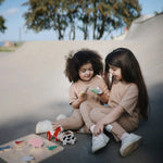 Mushie Silicone Animal Finger Puppets Set for Kids and Adults Including Cat Lamb Bunny Bear and Dog - 