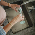 Mushie Silicone Baby Bottle Brush Double Sided 2 in 1 Cleaning Tool - Everetts Place Boutique - 