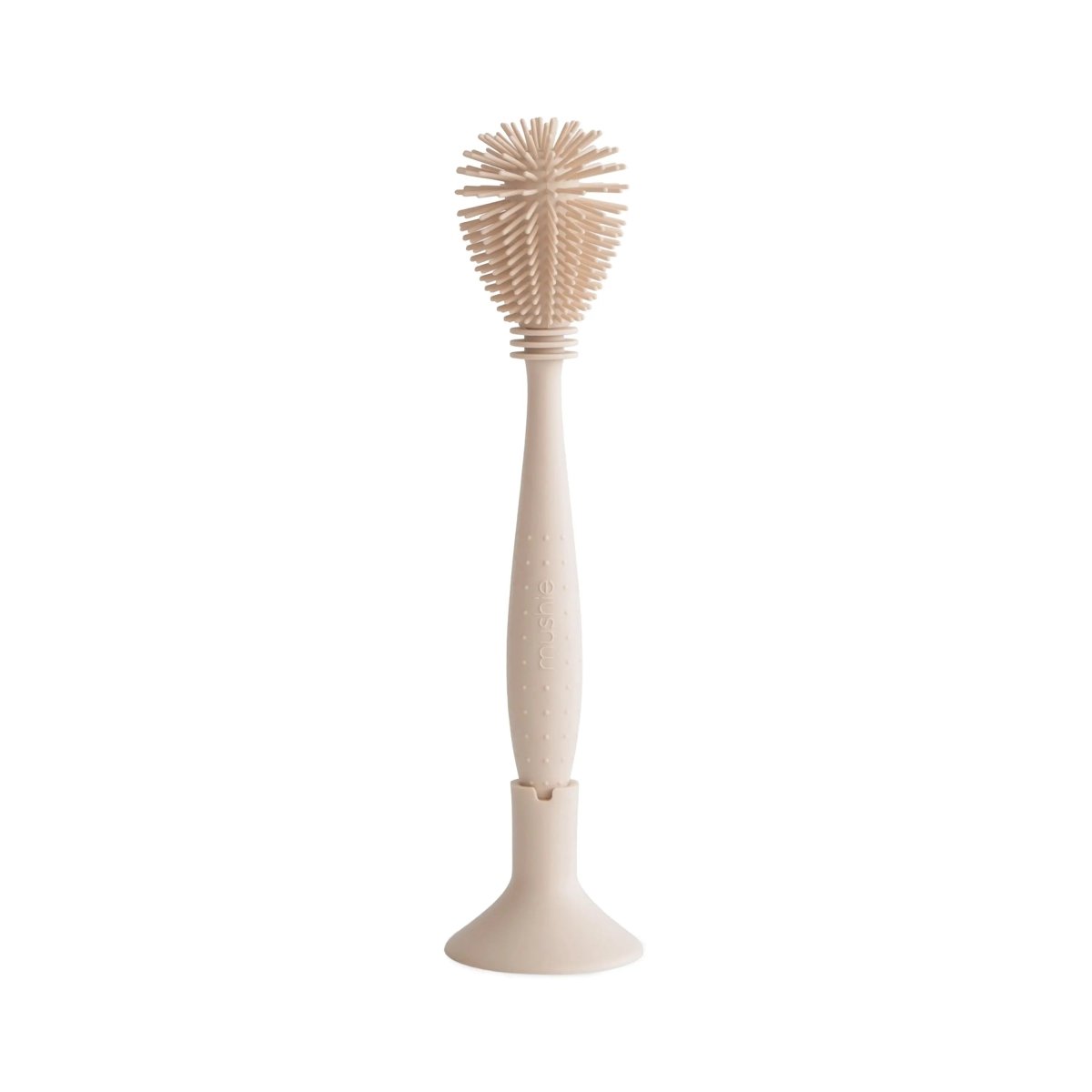Mushie Silicone Baby Bottle Brush Double Sided 2 in 1 Cleaning Tool - Everetts Place Boutique - 