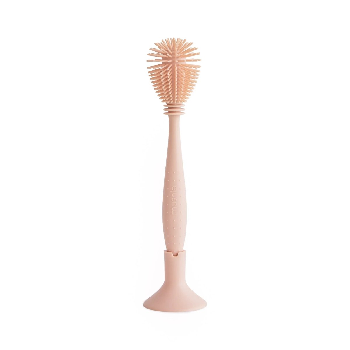 Mushie Silicone Baby Bottle Brush Double Sided 2 in 1 Cleaning Tool - Everetts Place Boutique - 
