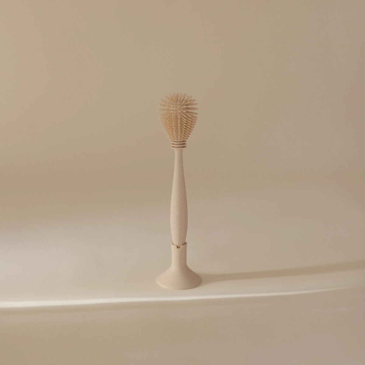 Mushie Silicone Baby Bottle Brush - 