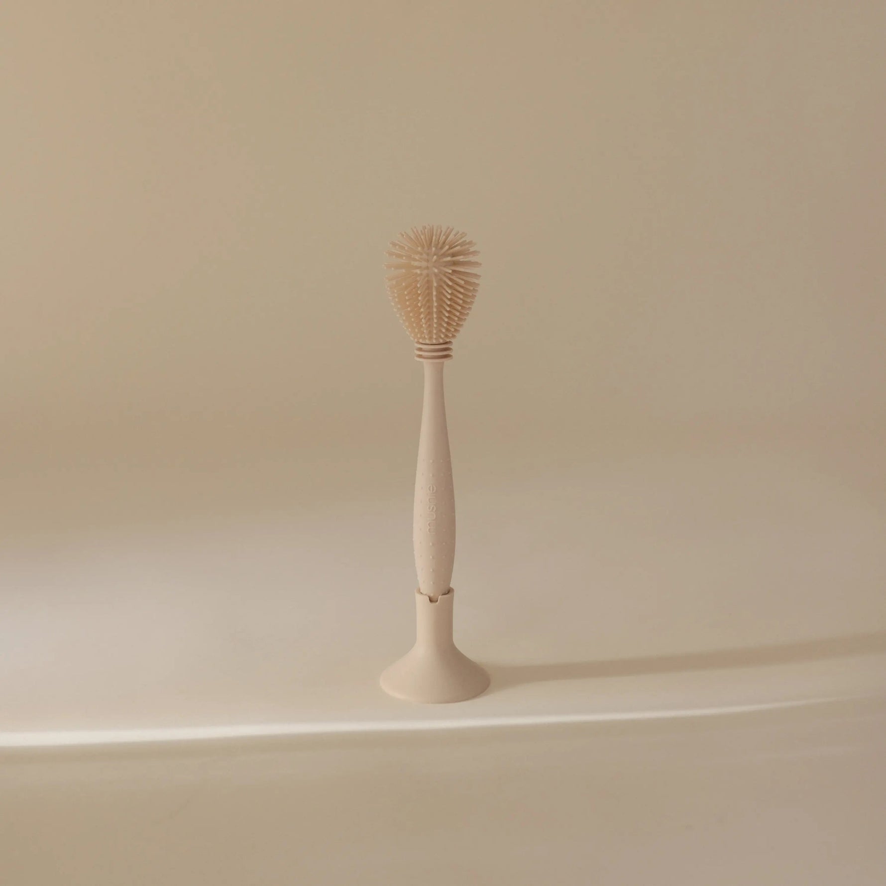 Mushie Silicone Baby Bottle Brush - 