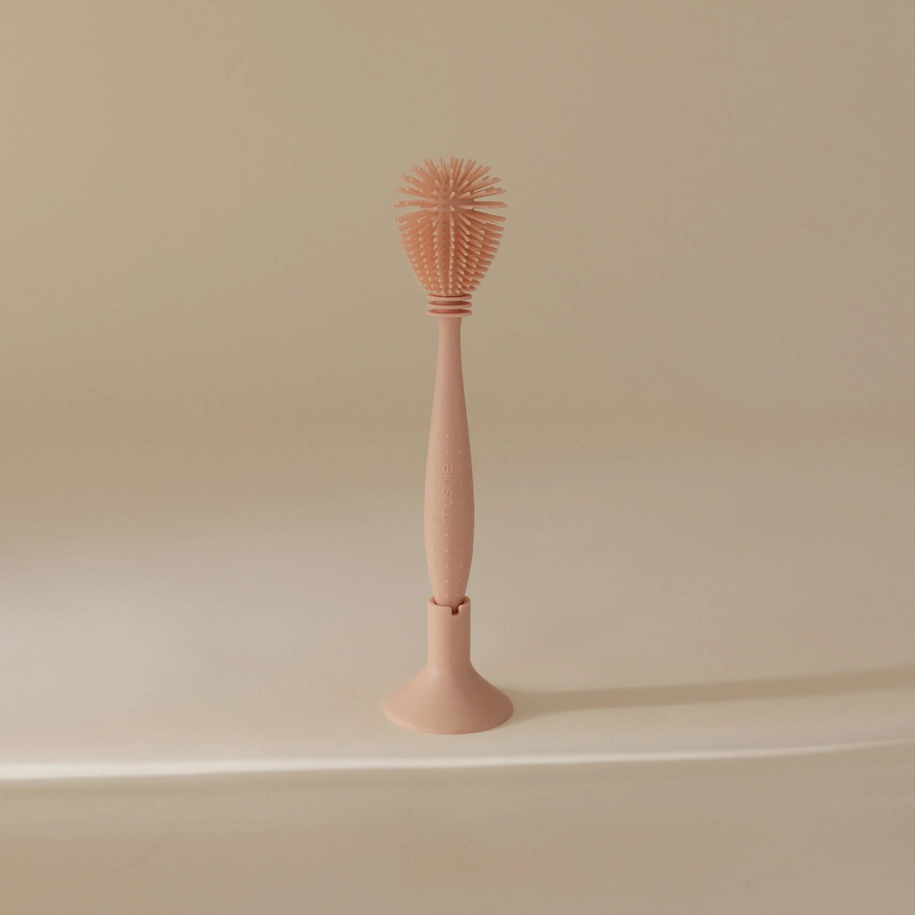 Mushie Silicone Baby Bottle Brush - 