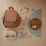 Mushie Silicone Baby Rattle Toy for Infants Gentle Sensory Experience Easy to Hold Design - 