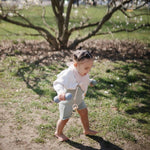 Mushie Silicone Baby Rattle Toy for Infants Gentle Sensory Experience Easy to Hold Design - 