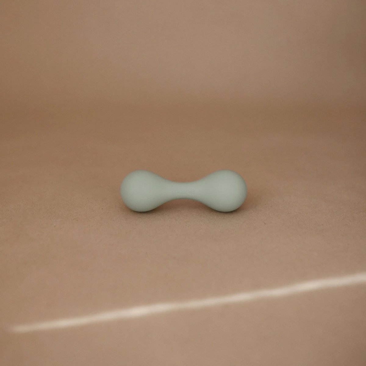 Mushie Silicone Baby Rattle Toy for Infants Gentle Sensory Experience Easy to Hold Design - 