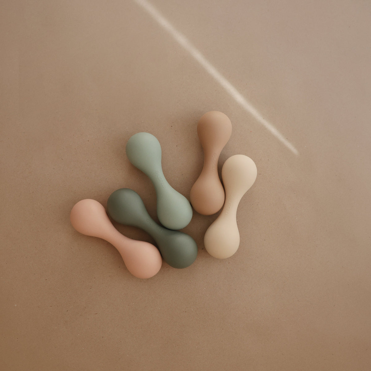 Mushie Silicone Baby Rattle ToyEveretts Place