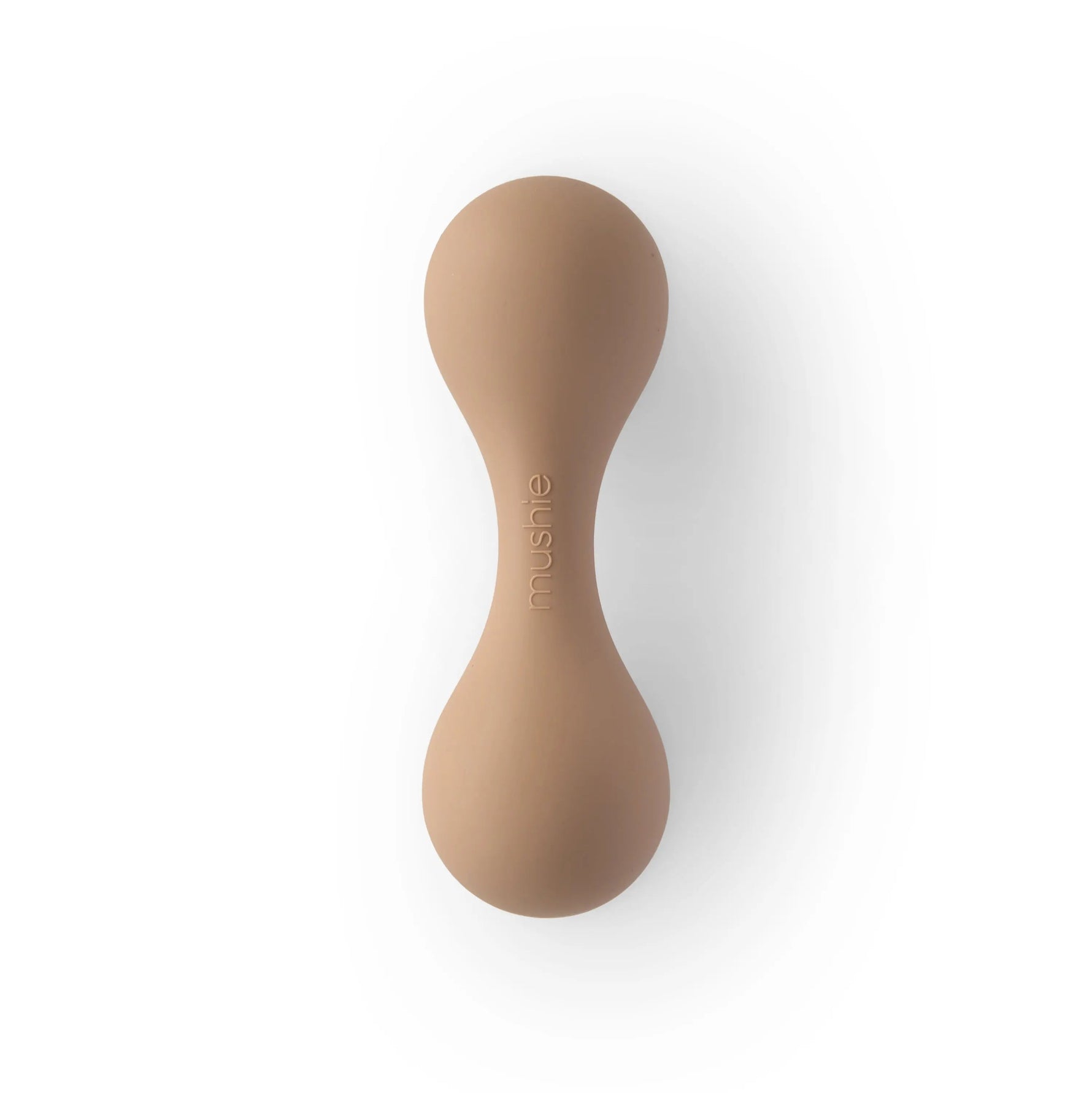 Mushie Silicone Baby Rattle Toy - 
