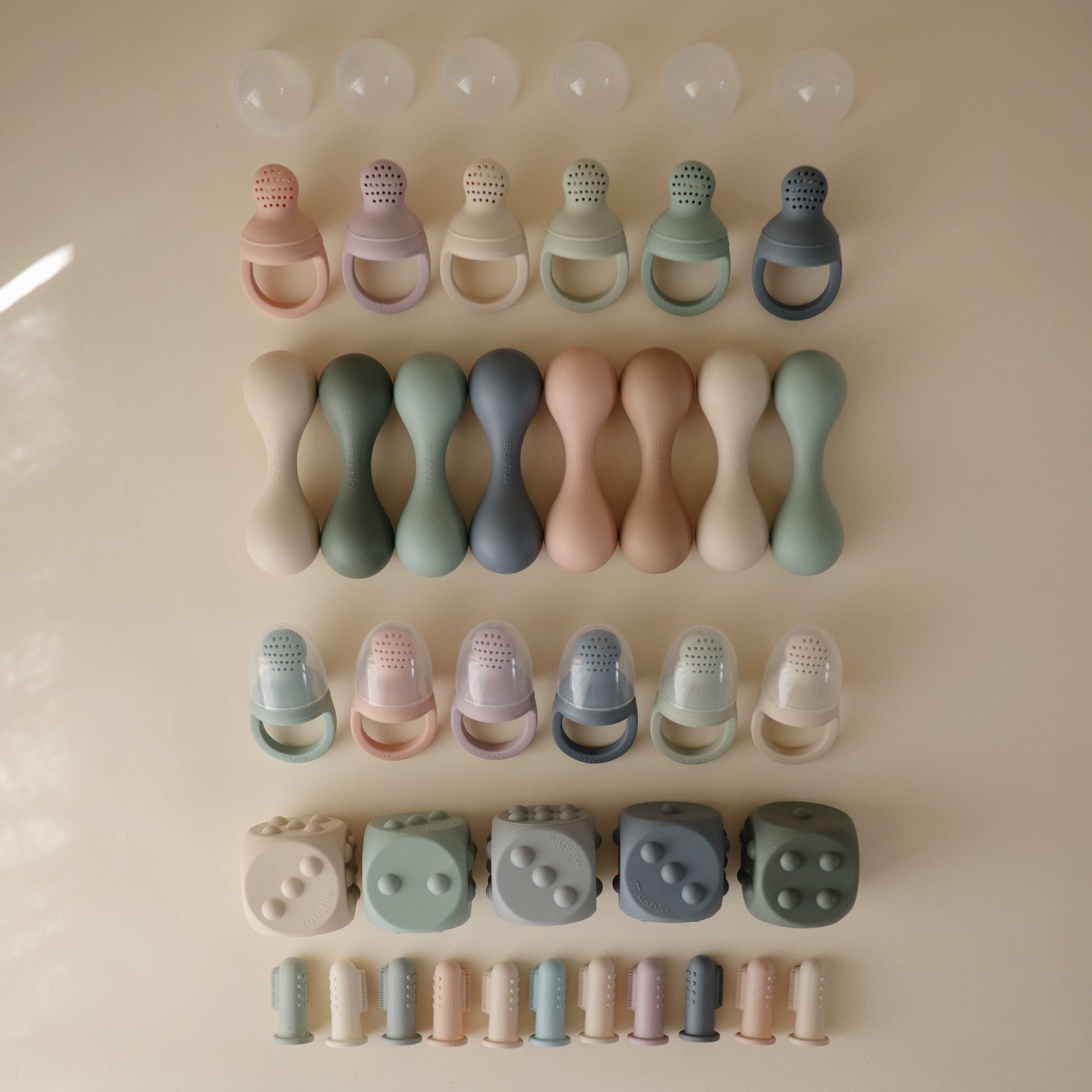Mushie Silicone Baby Rattle ToyEveretts Place