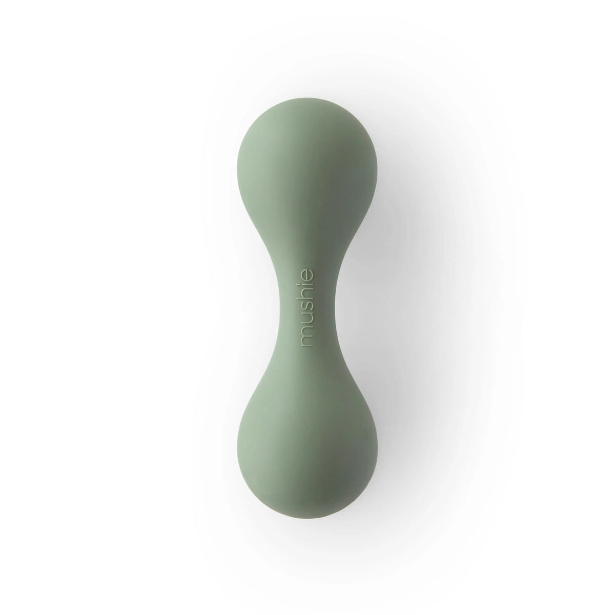 Mushie Silicone Baby Rattle Toy - 