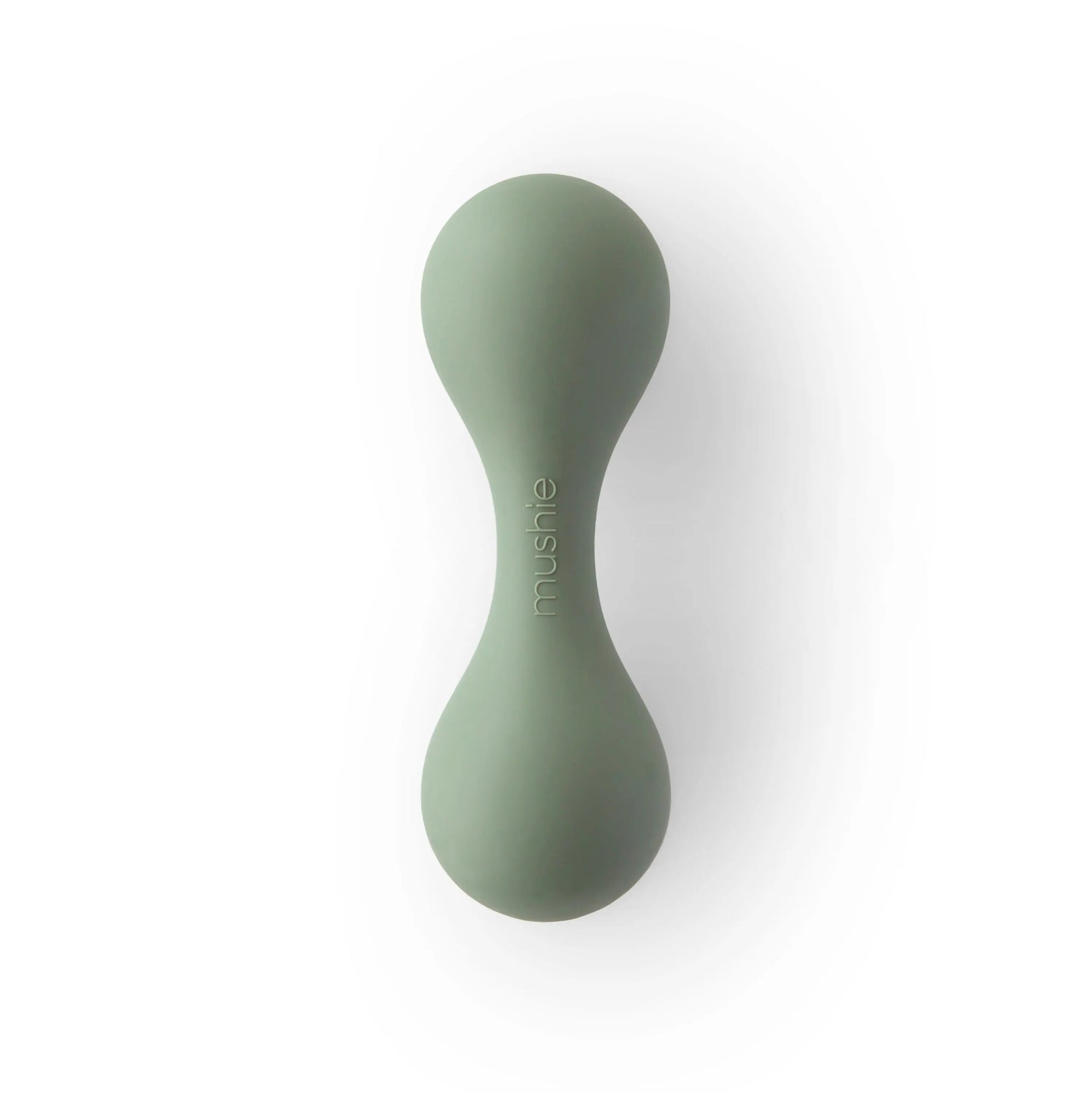 Mushie Silicone Baby Rattle Toy - 