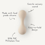 Mushie Silicone Baby Rattle ToyEveretts Place