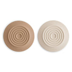 Mushie Silicone Bathtub Drain Stopper Set of 2 Flexible Water Seal Covers - 