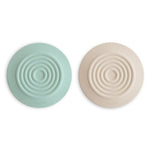 Mushie Silicone Bathtub Drain Stopper Set of 2 Flexible Water Seal Covers - 