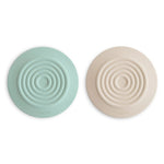 Mushie Silicone Bathtub Drain Stopper Set of 2 Flexible Water Seal Covers - 