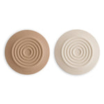 Mushie Silicone Bathtub Drain Stopper Set of 2 Flexible Water Seal Covers - 