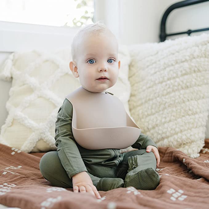 Mebie Baby Silicone bibs - 