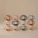 Mushie Silicone Bottle Handles for Baby Bottles Comfortable Grip Food Grade Silicone - Everetts Place Boutique - 