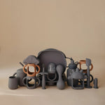 Mushie Silicone Bottle Handles for Baby Bottles Comfortable Grip Food Grade Silicone - Everetts Place Boutique - 