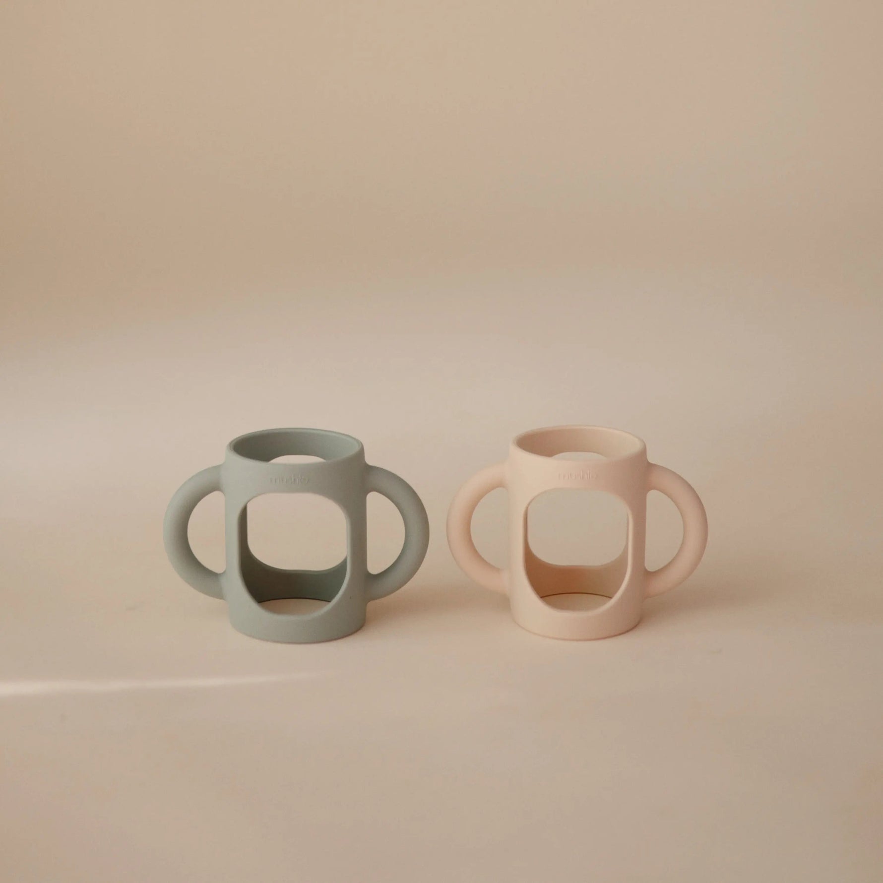 Mushie Silicone Bottle Handles - 