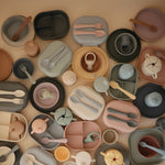 Mushie Silicone Feeding Spoons for Babies Soft Flexible Tip Safe and Comfortable Mealtime Essentials -