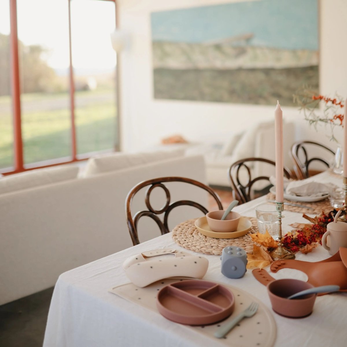 Mushie Silicone Feeding Spoons for Babies Soft Flexible Tip Safe and Comfortable Mealtime Essentials -