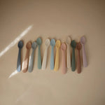 Mushie Silicone Feeding Spoons - 
