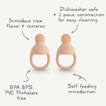 Mushie Silicone Fresh Food Feeder - 