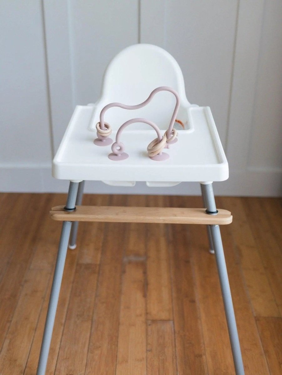 Little Joy Co. Silicone Highchair Toy Colorful Teething Fun For Baby - Everetts Place Boutique - 