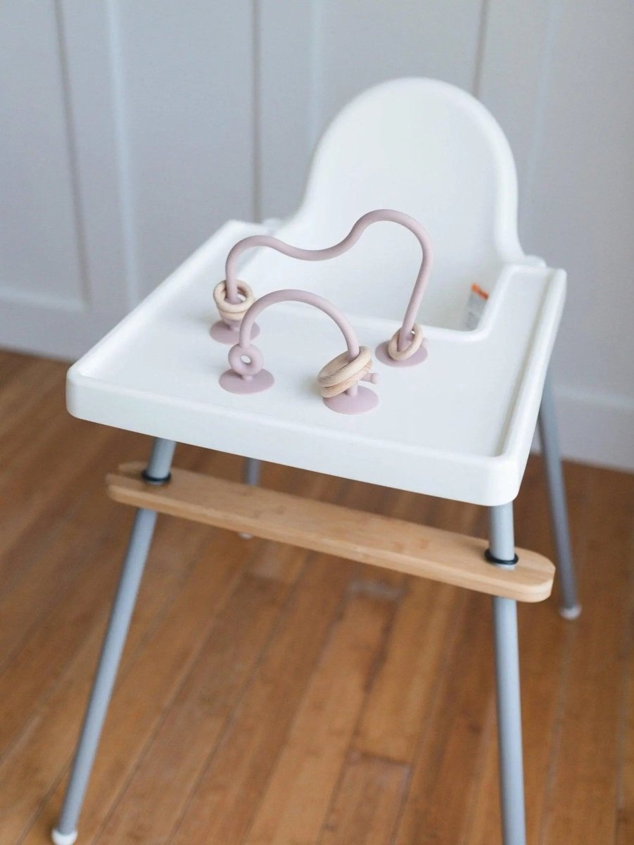 Little Joy Co. Silicone Highchair Toy Colorful Teething Fun For Baby - Everetts Place Boutique - 