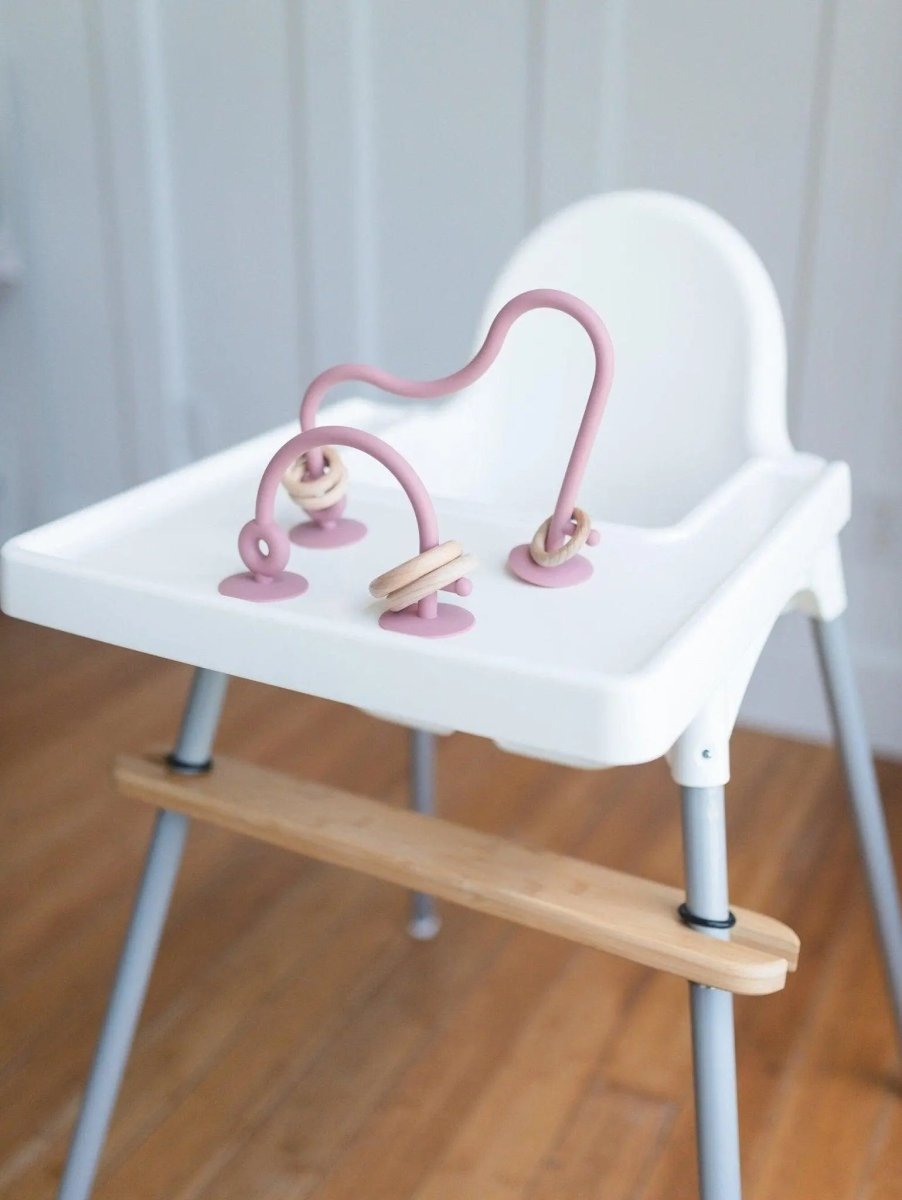 Little Joy Co. Silicone Highchair Toy Colorful Teething Fun For Baby - Everetts Place Boutique - 