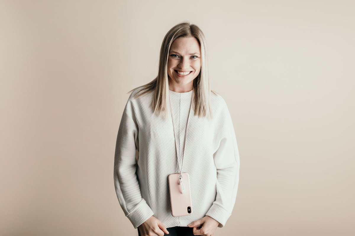 Three Little Tots Silicone Lanyard for ID Badges, Masks, Kets & More - 