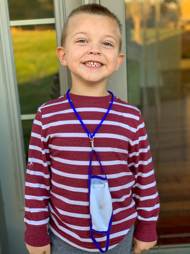 Three Little Tots Silicone Lanyard for Kids – Safety Breakaway Lanyard for Mask and more - 