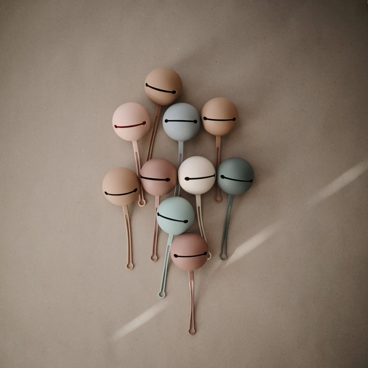 Mushie Silicone Pacifier Case with Strap for Up to Three Pacifiers - Everetts Place Boutique - 